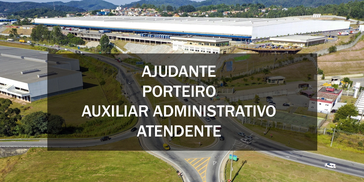 imagem de um galpão logístico